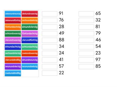 Zahlen L.8 Kinderkurs