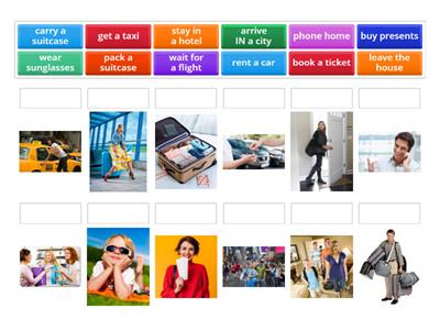 New English File Beginner 9A travelling vocab