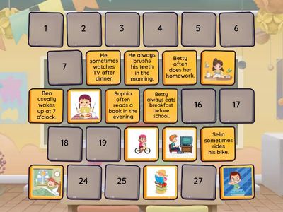 adverbs of frequency memory cards