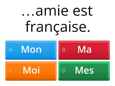 Exercice grammaire