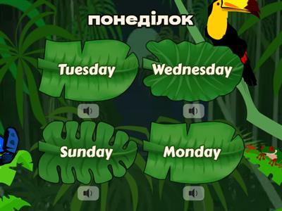 Days of the week
