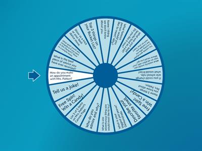Back to School Wheel