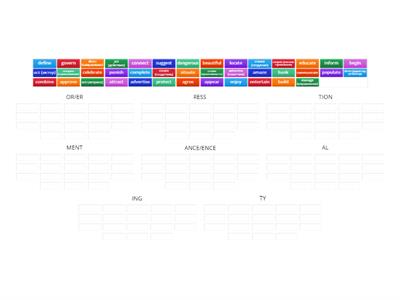 Wordformation OGE Nouns (Part 1)