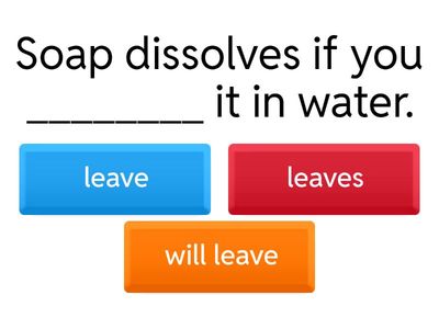 Zero or First Conditional