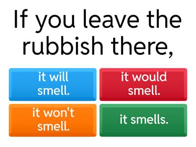 First & Second Conditional 