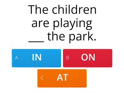 File 4B - Prepositions of Time and Place (IN-ON-AT) 