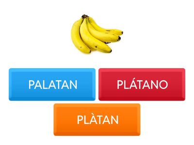Vocabulari cuina i menjar