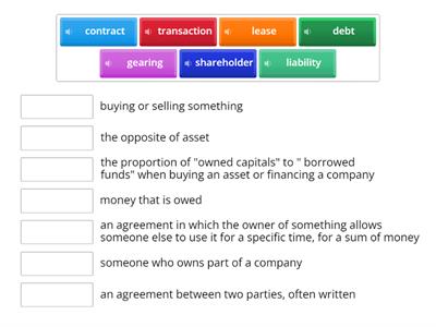 Vocabulary English for Accounting 