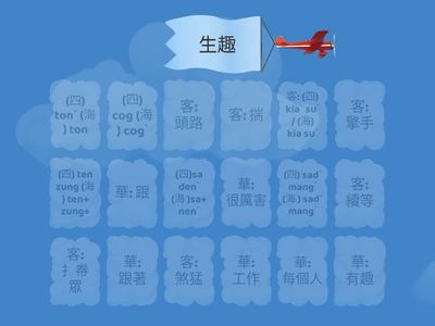 客語第七冊 第一課 未來个頭路 2 