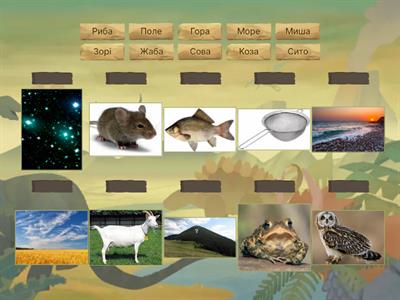 ГРА "ВІДПОВІДНИКИ"