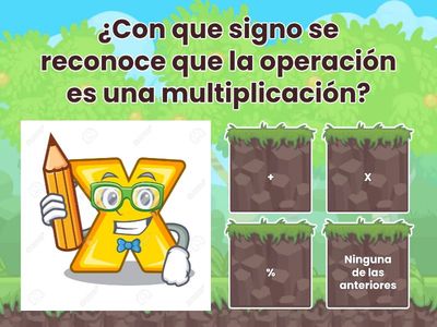 Trabajando la multiplicación