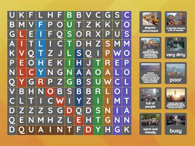 Adjectives - Describing Cities (Advanced B2)