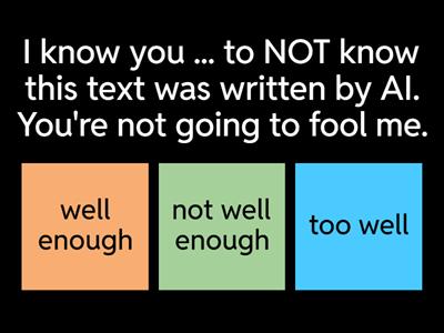 Too x enough
