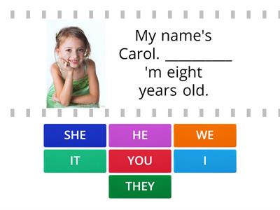 Subject pronouns