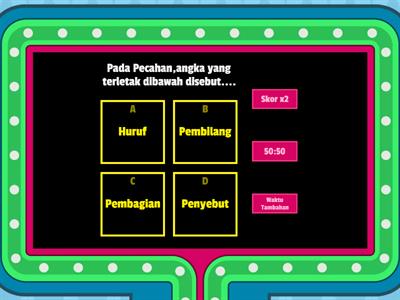 MATEMATIKA KELAS 5 (PECAHAN)