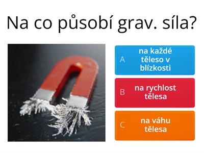 gravitační síla Země