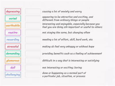 Describing Work (Business Result Int Unit 1)