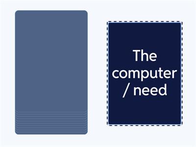 Simple present 3rd person singular