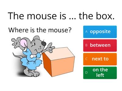 Prepositions of place