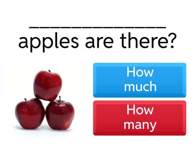  How much / How many