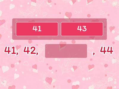 Number Sequence 1-75