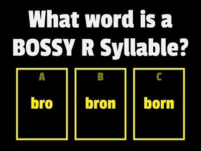 Syllable Types/Spelling Rules