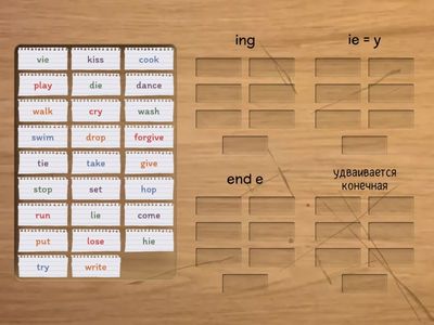 настоящее непрерывное