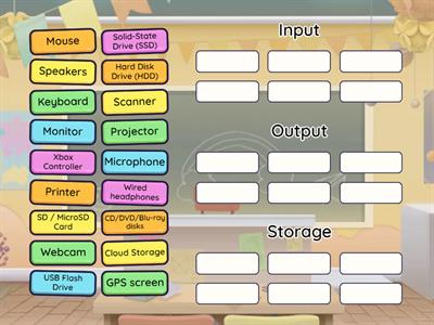 Y8 - Input, output or storage?