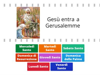 Carrellata eventi della Settimana Santa