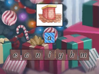 Christmas Word Unscramble