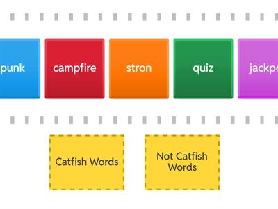 catfish words or not catfish words