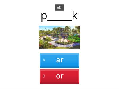 FM 8: U4: phonics "ar" "or"