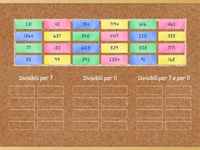 Divisibilità per 7 e per 11