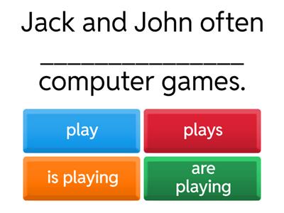 English Champs: Quiz 5th grade (final)