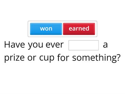 Confusing verbs Pre-intermediate 