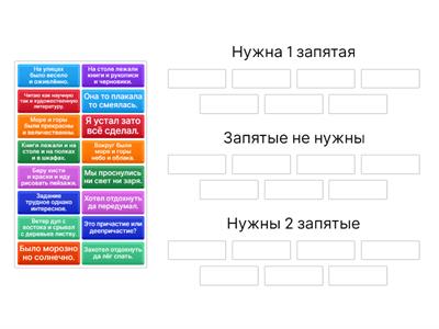 Запятая при однородных членах. Михно
