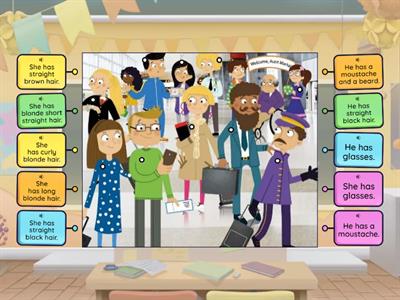 Describing physical appearance