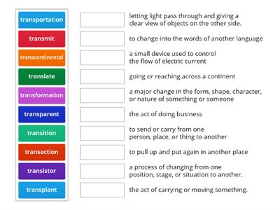 L7 23. Dictionary meanings