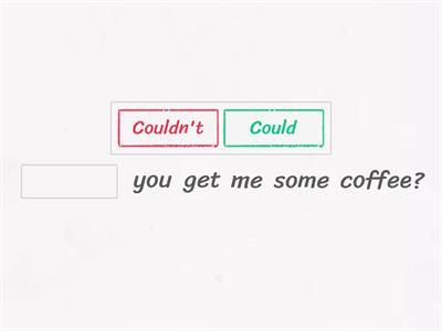 SHOULD, WOULD, COULD (7)