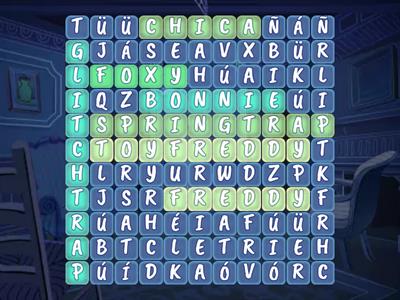 FNAF SOPA DE LETRAS 99% DIFICIL