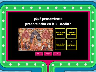 8ºA Trivia: Edad Media vs Edad Moderna