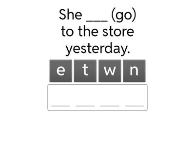 kelas VIII Past tense