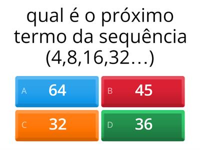 sequência PG