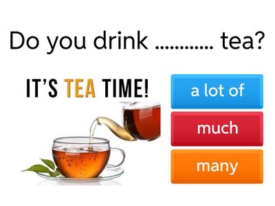 A lot of, much, many