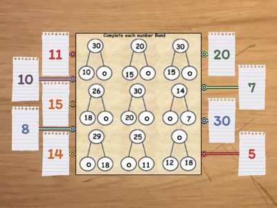 Number Bonds Lesson 7