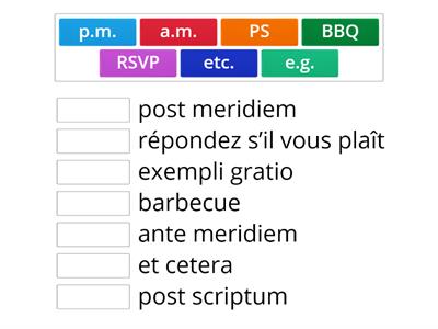 2H Abbreviations Solutions Pre-Intermediate