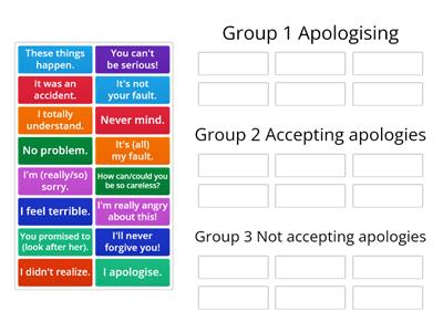 Wider World 2 Unit 3 (3.6) Apologizing