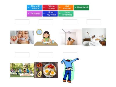 Daily Routine vocabulary