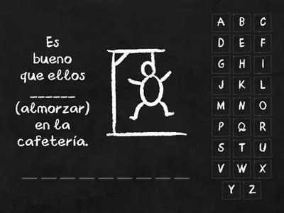 Stem-Changing Subjunctive Practice 