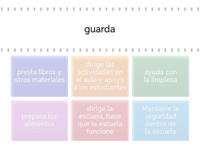 Colaboradores de la escuela